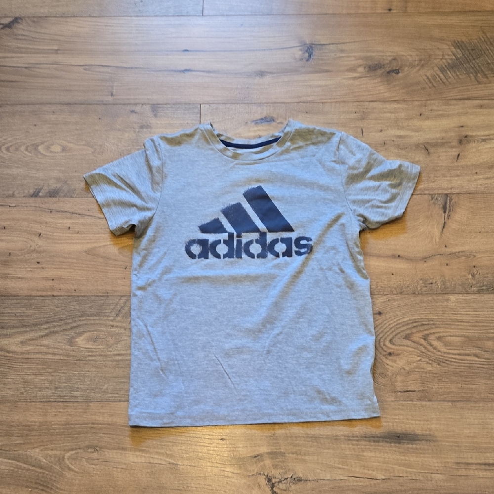 Adidas Kids Heather Gray Tee